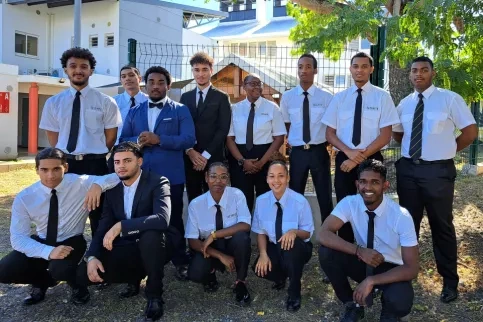 Les jeunes du Brevet professionnel Agent Technique de Prévention et de Sécurité - promo 2024