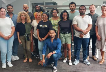 L'équipe de la villa A.D.O.