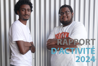 Enrick et Lorenzo, deux jeunes accompagnés par Pro'pulse prépa-apprentissage à Saint-Louis