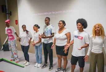 Jeunes accompagnés par les équipes du pôle insertion