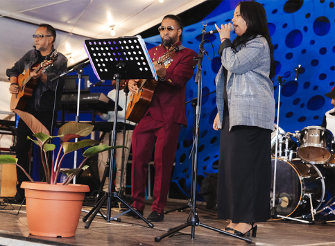 Hyacinthe et son groupe ont fait danser les invités