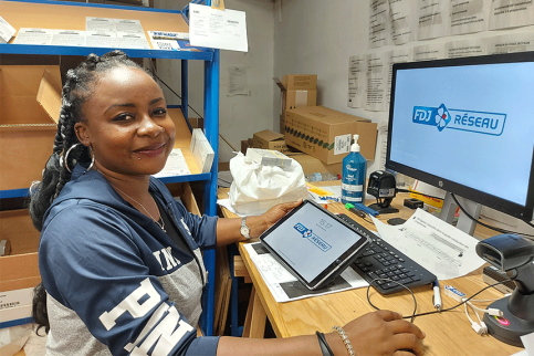 Une jeune du dispositif Pro'pulse prépa-apprentissage