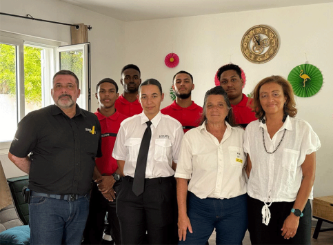Elèves et encadrants du BP ATPS
