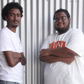 Enrick et Lorenzo, deux jeunes accompagnés par Pro'pulse prépa-apprentissage