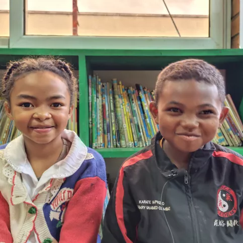 Christelle et Francky, deux enfants accueillis par Graines de Bitume