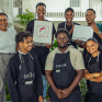 Jeunes skolistes - campus Elie au Port