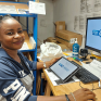 Une jeune du dispositif Pro'pulse prépa-apprentissage